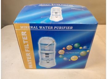 Mineral Water Purifier Water Filter, New In The Box