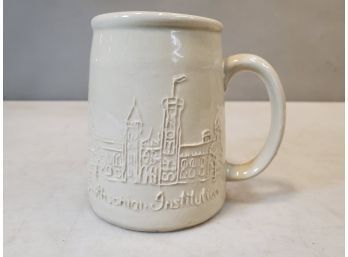 Bennington Pottery Vermont Smithsonian Institution Coffee Mug, Bennington Potters S1, 4.5' X 3.5' X 4.25'h