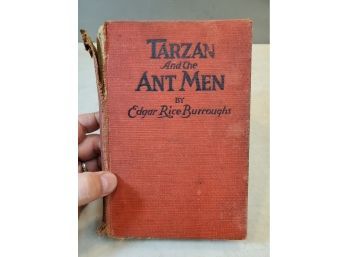Tarzan And The Ant Men By Edgar Rice Burroughs, 1924 Grosset & Dunlap New York