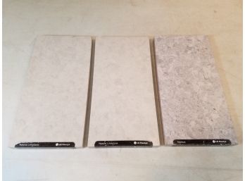 3 Stone Rectangular Plates, Natural Limestone & Nimbus, LG Hausys, 6' X 12' X 3/4'
