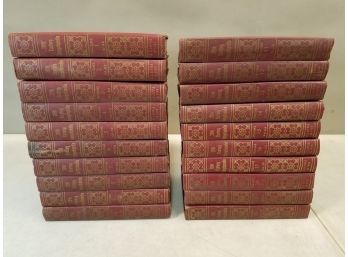 20 Volume Set Of 20th Century Encyclopedia, A Comprehensive Reference Work, Unabridged, 1954 JJ Little & Ives