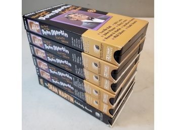 Set Of 6 Dean Martin Variety Show, Best Of Volume 1-4, Special Edition, Celebrity Roasts, VHS