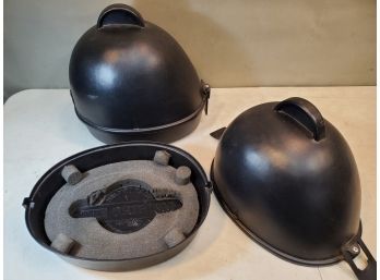 2 Original Helmut Kase By PM Design Helmet Protective Storage Cases, Motorcycle Snowmobile, Black