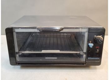 Vintage Toastmaster 309 Toaster Oven Broiler, Chrome & Black, 1568 Watts, 16'w X 11'd X 7.5'h