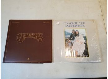 2 Carpenters LP Records, The Singles 1969-1973 (1973 A&M SP 3601), Close To You (1970 A&M SP 4271)
