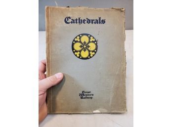 1925 Cathedrals (United Kingdom), Great Western Railway, 74 Illustrations & 74 Drawings, Color Plates, 7.5x10