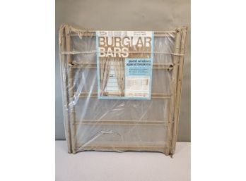 John Sterling Burglar Bars, 5 Bar Model 1135, Adjustable 24' To 42'W, 27'h, Window Guard Home Safety Security