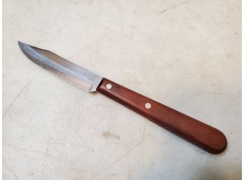 Vintage CASE XX CAP 221 CP Stainless Paring Knife, 3' Blade, USA, 7'LOA
