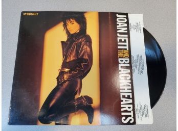 Joan Jett And The Blackhearts: Up Your Alley 33 RPM LP Vinyl Record, 1988 CBS Records FZ 44146 Z 44146