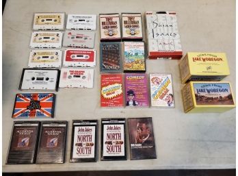 Lot Of Audio Books On Cassette Tapes