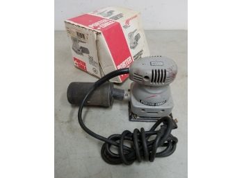 Porter Cable 340 Professional 1/4 Sheet Finishing Sander With Dust Pick Up In Box