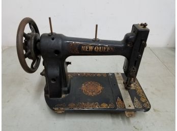 Antique New Queen Treadle Sewing Machine, A.G. Mason Mfg, Cleveland, S/N 5058775