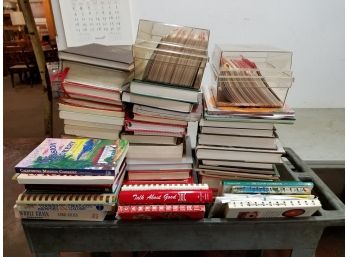 Large Lot Of Cookbooks, Vintage & Modern