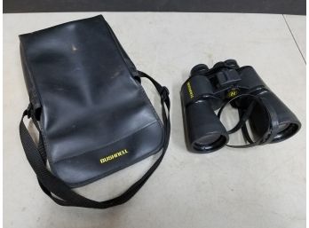 Bushnell 13-1056 Powerview Standard Porro-Prism Binoculars, 10x50, With Soft Case