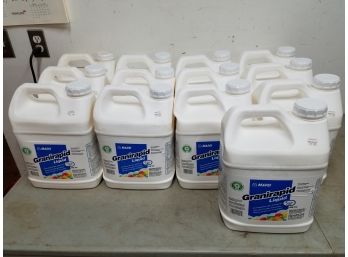 Lot Of 13 Mapei Granirapid Liquid Premium Rapid-Setting Flexible Tile Mortar 2 Gallon Bottles, New Sealed
