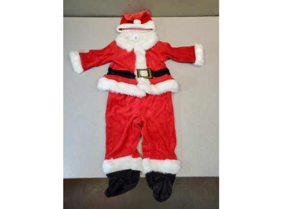 Child's Christmas Elf Costume, Size 6-9 Months, Hat Top & Bottom