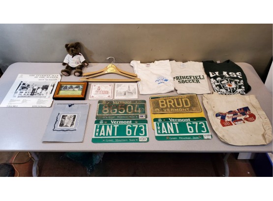 Lot Of Springfield Vermont Area Collectibles