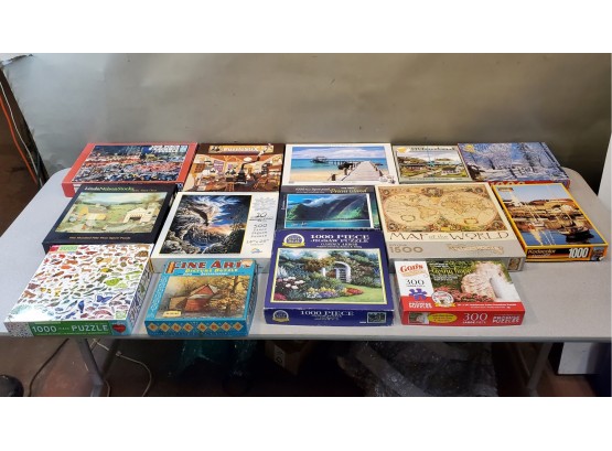 Lot Of Pre-Owned Puzzles