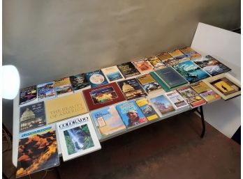 Lot Of United States Of America Travel Guides & Histories, Picture Books
