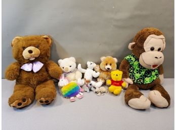 Lot Of Stuffed Plush Animals, Bears