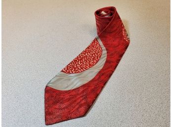 Vintage Mid Century Men's Tie, Charles Sterns & Co, Rutland Vermont, Superba Pure Silk