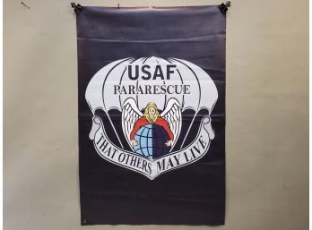 USAF Pararescue Banner: 'That Others May Live',  24x36, Vinyl