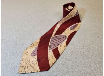 Vintage Mid Century Men's Tie, The Furman Department Store, Springfield Vermont, Cohama California Swagger