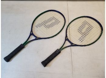 Pair Prince Riot 23' Tennis Racquets