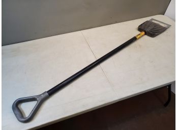 Suncast Patented Ice Chipper Sidewalk Scraper, Steel Core Shaft, 55'l, 8' Blade, D Handle