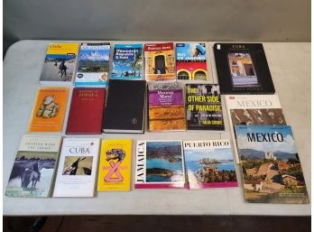Lot Of South American & Latin American Travel Guides & Histories, Cuba Mexico Jamaica Chile Argentina Haiti