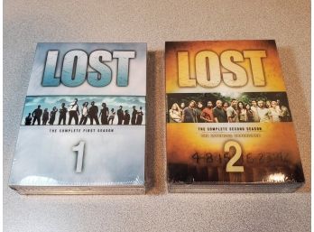 'Lost' DVD Sets, Seasons 1 & 2, New Sealed