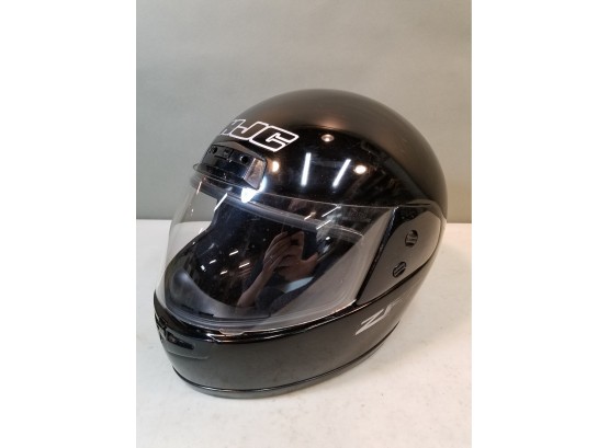 HJC ZF7  Motorcycle Snowmobile Helmet Size XXL (8'), Black, DOT, Vented