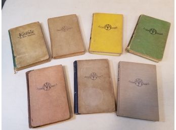 Lot Of 7 Vintage Julian Messner Romance For Young Moderns Books, 1949-61