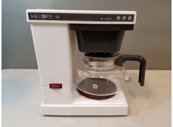 Vintage Mr. Coffee Sr. Coffee Maker 10-Cup Automatic Brewing System, Model SR-10