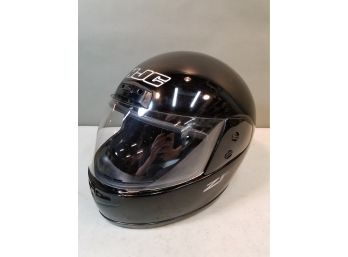 HJC ZF7  Motorcycle Snowmobile Helmet Size XXL (8'), Black, DOT, Vented