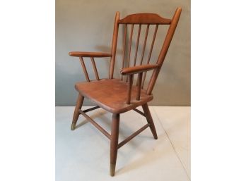 Vintage Oak Hill Maple Child's Chair, Fitchburg MA, 16'w X 13.75'd X 26.25'h, 11.25' Seat Height