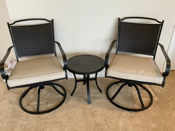 Patio Chairs And Small Table