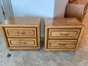 2x Night Stands By Vaughn Furniture Company Of Virginia