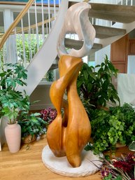 Original Stunning Custom Sculpture By Master Sculptor Bruce Turnbull Signed By Artist