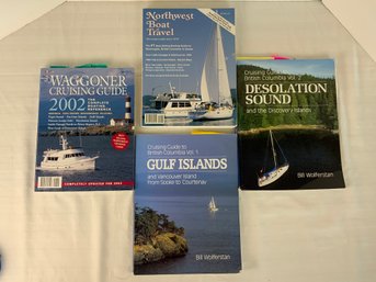 Various Books About Sailing And Boating