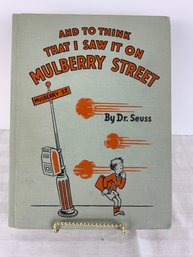 Vintage Dr. Seuss And To Think That I Saw It On Mulberry Street
