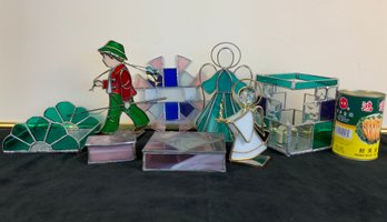 8pc Stained Glass Fun Lot