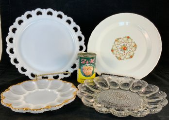 Platters And Egg Plates