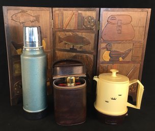 Vintage Stanley Thermos Travel Bar Coffee Regal Poly Perk Percolator