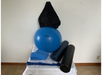 Assorted Yoga Equipment