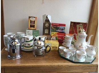 Antique Tea Set Wear Brite Broadmoor Pitcher
