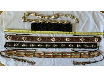 Belts Beaded And Silver Spoon