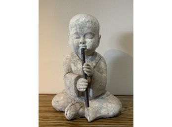 Mount Saint Helens Ash Cast Statue Flute Player
