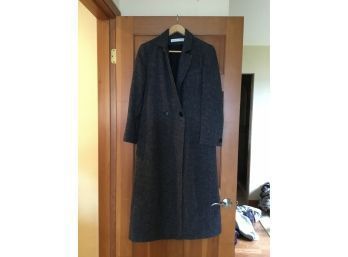 Ladys Long Wool Coat And Assorted Tops