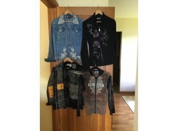 A Group Of Size Small Ladies Jackets